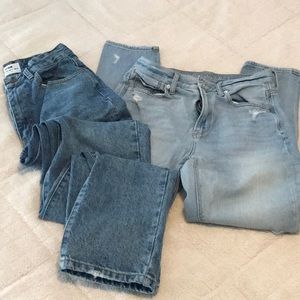 Cotton On Long Straight AEO Mom Jeans Sz 4